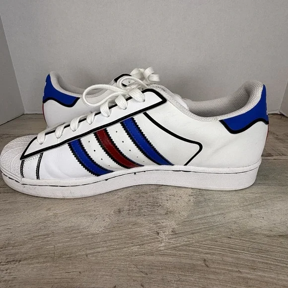 adidas gazelle silver green womens Adidas Originals Superstar (Cloud White/Bright Blue/Red) Men's Shoes I   Kick Theory